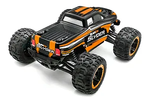 BlackZon Slyder MT RC Monster Truck Electric 4WD 1/16 Scale RTR - Orange image 136191