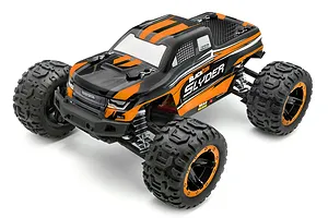 BlackZon Slyder MT RC Monster Truck Electric 4WD 1/16 Scale RTR - Orange image 136192