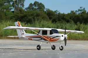 FMS RC Plane Ranger Gyro 850mm Trainer RTF - White/Red image 136205