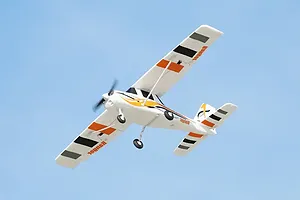 FMS RC Plane Ranger Gyro 850mm Trainer RTF - White/Red image 136206