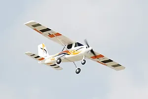 FMS RC Plane Ranger Gyro 850mm Trainer RTF - White/Red image 136208