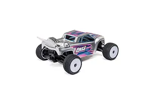 Losi Micro-T RC Stadium Truck Electric 2WD 1/28 Scale RTR - Silver image 136276