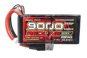 Gens Ace 7.4V 9000mAh 200C Soft Case LiPo Battery image 136327