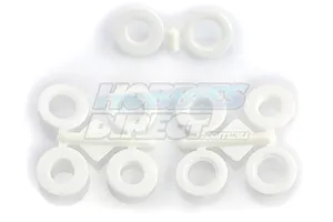 RPM Dyeable White 6mm (1/4") Body Shell Savers