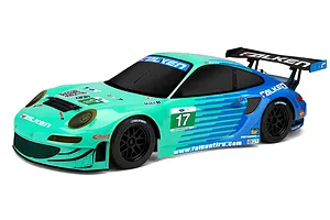 HPI RS4 Sport 3 Porsche 911 GT3 RSR RC Touring Car Electric 4WD 1/10 Scale RTR - Falken Tire Livery image 136708