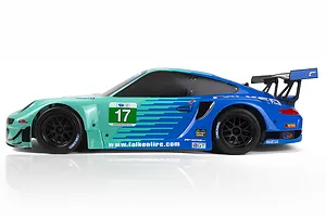 HPI RS4 Sport 3 Porsche 911 GT3 RSR RC Touring Car Electric 4WD 1/10 Scale RTR - Falken Tire Livery image 136711