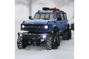 Axial SCX24 2021 Ford Bronco RC Rock Crawler Electric 4WD 1/24 Scale RTR - Blue image 136746