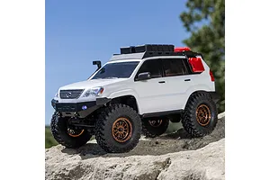 Axial SCX24 Lexus GX 470 RC Rock Crawler Electric 4WD 1/24 Scale RTR - White image 136798