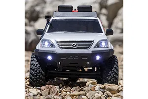 Axial SCX24 Lexus GX 470 RC Rock Crawler Electric 4WD 1/24 Scale RTR - White image 136809