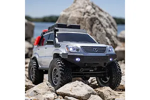 Axial SCX24 Lexus GX 470 RC Rock Crawler Electric 4WD 1/24 Scale RTR - Silver image 136835