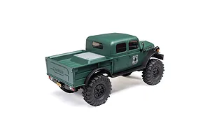Axial SCX24 Dodge Power Wagon RC Rock Crawler Electric 4WD 1/24 Scale RTR - Green image 136905