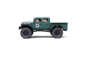 Axial SCX24 Dodge Power Wagon RC Rock Crawler Electric 4WD 1/24 Scale RTR - Green image 136906