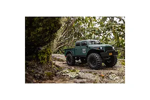 Axial SCX24 Dodge Power Wagon RC Rock Crawler Electric 4WD 1/24 Scale RTR - Green image 136916