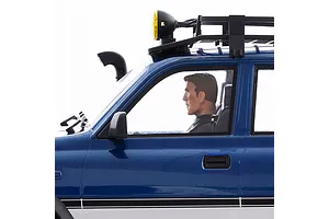 FMS FCX10 Pro Toyota Land Cruiser LC80 RS V2 RC Rock Crawler Electric Brushless 4WD 1/10 Scale RTR - Blue image 136957