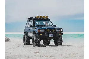 FMS FCX10 Pro Toyota Land Cruiser LC80 RS V2 RC Rock Crawler Electric Brushless 4WD 1/10 Scale RTR - Blue image 136962