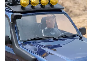 FMS FCX10 Pro Toyota Land Cruiser LC80 RS V2 RC Rock Crawler Electric Brushless 4WD 1/10 Scale RTR - Blue image 136967