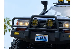 FMS FCX10 Pro Toyota Land Cruiser LC80 RS V2 RC Rock Crawler Electric Brushless 4WD 1/10 Scale RTR - Blue image 136969