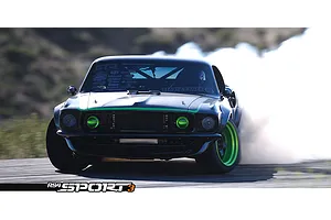HPI RS4 Sport 3 Vaughn Gittin Jr. 1969 Ford Mustang RC Drift Car Electric 4WD 1/10 Scale RTR image 137007