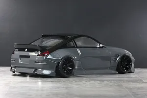 Pandora RC 1/10 Z33 (350Z) Fairlady Z Drift Labo. Line Unpainted Body Shell - Clear image 137018