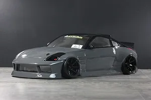 Pandora RC 1/10 Z33 (350Z) Fairlady Z Drift Labo. Line Unpainted Body Shell - Clear image 137019