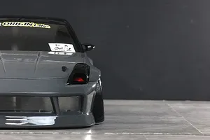 Pandora RC 1/10 Z33 (350Z) Fairlady Z Drift Labo. Line Unpainted Body Shell - Clear image 137020