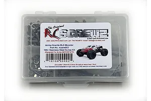 RC Screwz Granite BLS Complete Stainless Steel Screw Kit image 137029