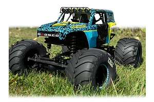 HPI Monster King Ford Bronco Big Kahuna 4400 RC Monster Truck Electric 4WD 1/10 Scale RTR - Blue image 137162
