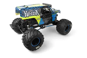 HPI Monster King Ford Bronco Big Kahuna 4400 RC Monster Truck Electric 4WD 1/10 Scale RTR - Blue image 137173