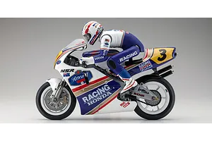 Kyosho Honda NSR500 1991 Hanging On RC Motorcycle 1/8 Kit image 137186
