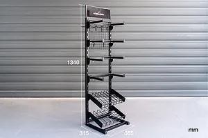 Koswork RC Car Rack/Display Stand with Fluid & Paint Racks image 137195