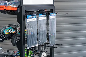 Koswork RC Car Rack/Display Stand with Fluid & Paint Racks image 137199