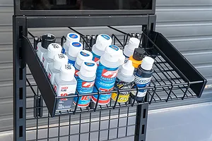 Koswork RC Car Rack/Display Stand with Fluid & Paint Racks image 137200