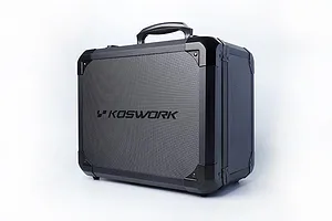 Koswork Aluminium Mini V2 Carry Case with FlySky Noble NB4 Foam - Black image 137207