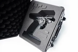 Koswork Aluminium Mini V2 Carry Case with FlySky Noble NB4 Foam - Black image 137212