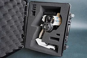 Koswork Aluminium Mini V2 Carry Case with FlySky Noble NB4 Foam - Black image 137213