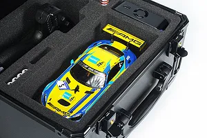 Koswork Aluminium Mini V2 Carry Case with FlySky Noble NB4 Foam - Black image 137214