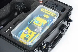 Koswork Aluminium Mini V2 Carry Case with FlySky Noble NB4 Foam - Black image 137215