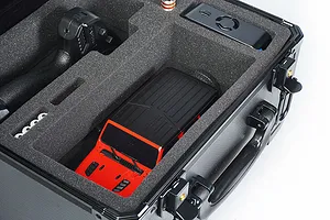 Koswork Aluminium Mini V2 Carry Case with FlySky Noble NB4 Foam - Black image 137216