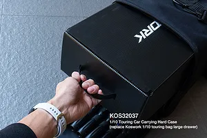 Koswork 1/10 Car Racing Bag with Transmitter Bag - Black image 137219