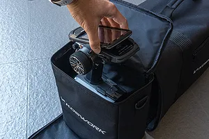 Koswork 1/10 Car Racing Bag with Transmitter Bag - Black image 137223