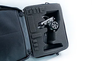 Koswork Mini Transmitter Bag with FlySky FS-G11P Transmitter Foam - Black image 137238