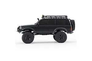 FMS FCX18 Toyota Land Cruiser 80 RC Rock Crawler Electric Brushless 4WD 1/18 Scale RTR - Black image 137269