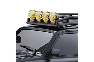 FMS FCX18 Toyota Land Cruiser 80 RC Rock Crawler Electric Brushless 4WD 1/18 Scale RTR - Black image 137273