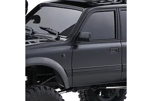 FMS FCX18 Toyota Land Cruiser 80 RC Rock Crawler Electric Brushless 4WD 1/18 Scale RTR - Black image 137274