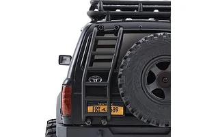 FMS FCX18 Toyota Land Cruiser 80 RC Rock Crawler Electric Brushless 4WD 1/18 Scale RTR - Black image 137276