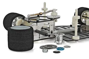 Team Associated RC12L Competition RC Pan Car Electric 2WD 1/12 Scale Kit - Graphite Edition image 137374