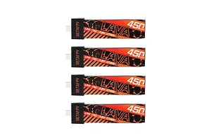 BetaFPV LAVA 3.8V 450mAh 75C 1S Soft Case Battery 4Pcs image 137483