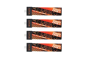BetaFPV LAVA 3.8V 550mAh 75C 1S Soft Case Battery 4Pcs image 137485