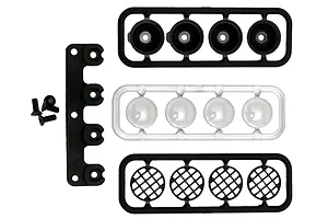 RPM Black Slash 2WD/Nitro Slash/SC10/SCTE RPM Front Bumper Light Bucket Set image 13757