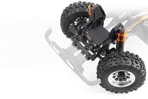 HPI Venture18 Flux-T 1985 Toyota Hilux SR5 RC Rock Crawler Electric Brushless 4WD 1/18 Scale RTR - Creme image 137655